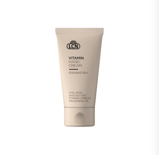 Vitamin hand cream stressed skin