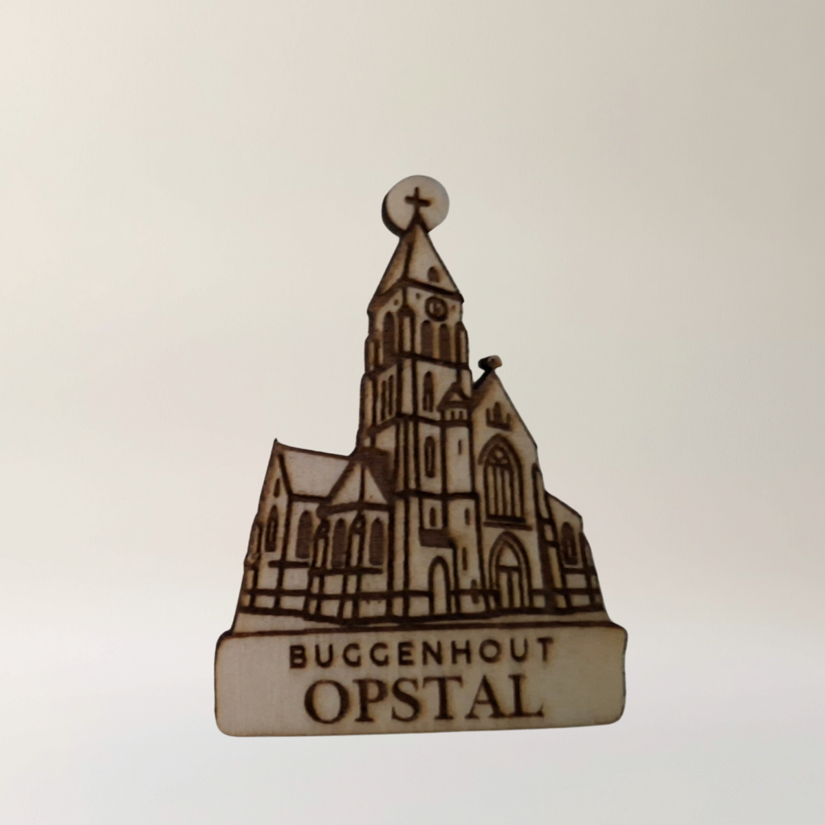 Magneet Opstal kerk
