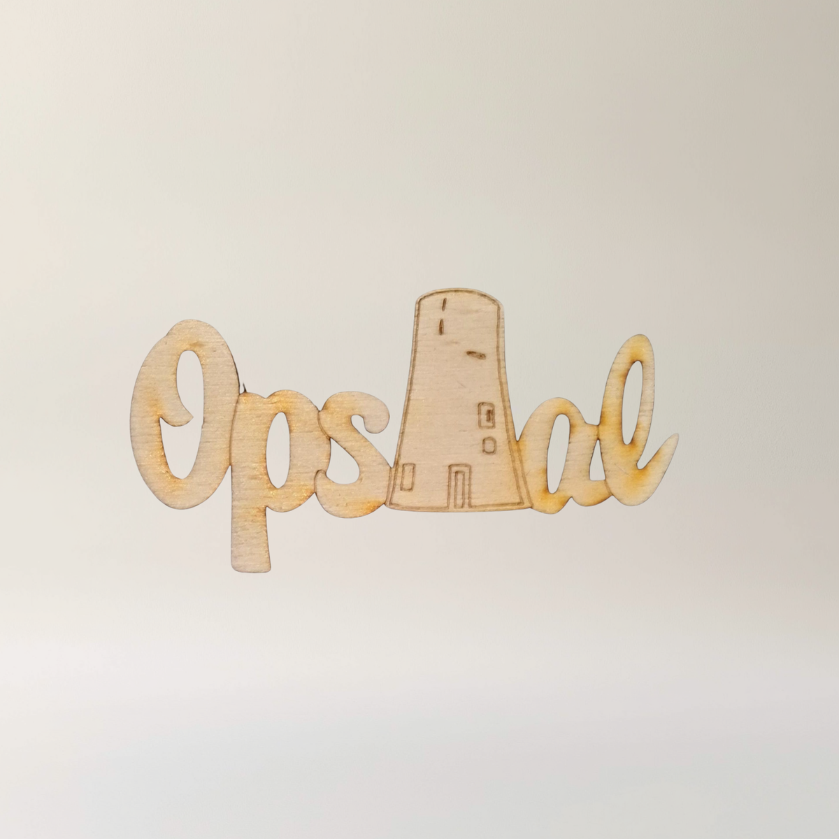 Magneet Opstal tekst