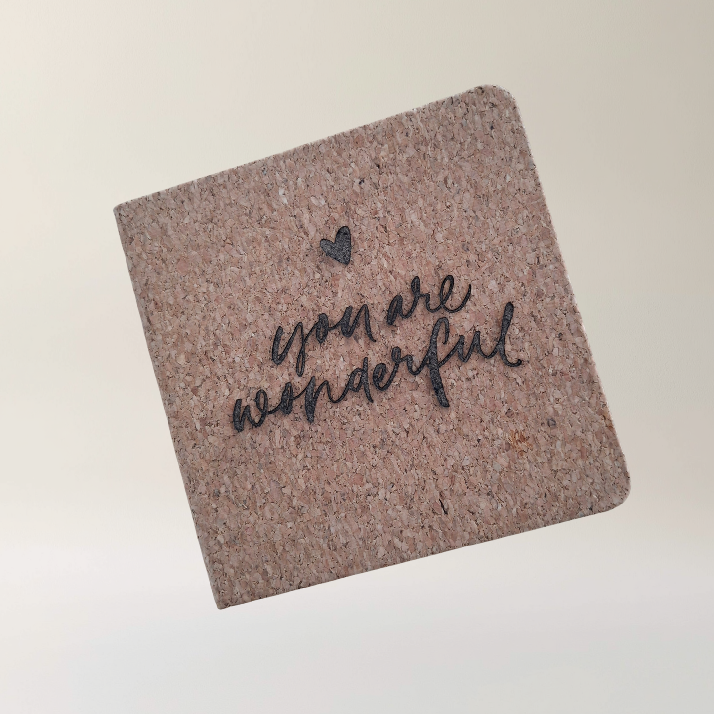 Klein scrapboekje "you are wonderful"